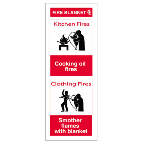 Fire Blanket ID Sign (50146V)